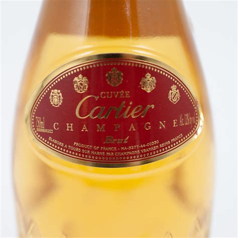 cartier champagne small bottle|cuvee cartier champagne price.